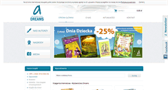 Desktop Screenshot of dreamswydawnictwo.pl